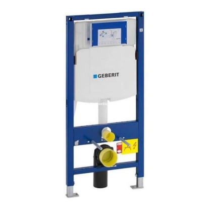 Geberit SIGMA DUOFIX 9/3L (12cm) Καζανάκι εντοιχισμένο κρεμαστής λεκάνης για γυψοσανίδα