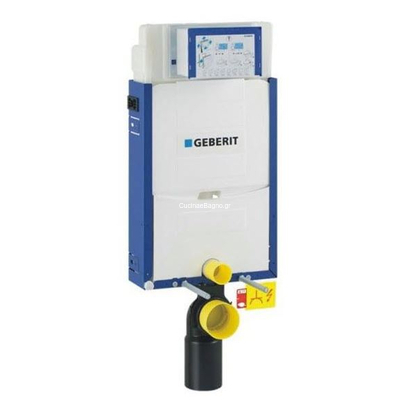 Geberit SIGMA KOMBIFIX 12cm 6/3L Καζανάκι εντοιχισμένο κρεμαστής λεκάνης για τοίχο διπλού τούβλου (12 cm)