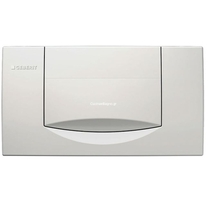 Geberit 115.222.11.1 200F Πλακέτα Καζανακιού Μονής Ροής Λευκό