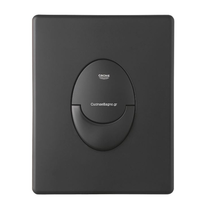Grohe 38505KF0 Μαύρο Phantom Black Ματ Skate Διπλής Λειτουργίας Πλακέτα Ενεργοποίησης Καζανακιού Κάθετη
