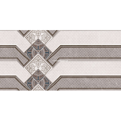 5034 Grey Decor 25x50 Πλακάκι Κεραμικό Γυαλιστερό