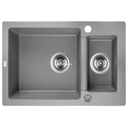 LAVEO Celia Grey 65x44 Νεροχύτης Γρανίτης