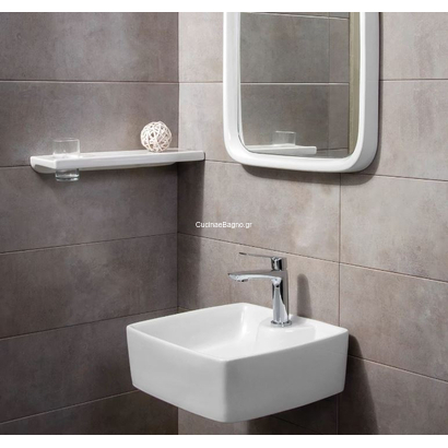 Ios 38 Νιπτήρας Πορσελάνης Επιτραπέζιος & Επίτοιχος 38x38