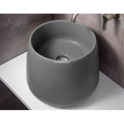 Kaspo 41 Νιπτήρας Πορσελάνης Επιτραπέζιος Φ41