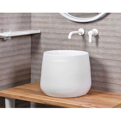 Kaspo 41 Νιπτήρας Πορσελάνης Επιτραπέζιος Φ41