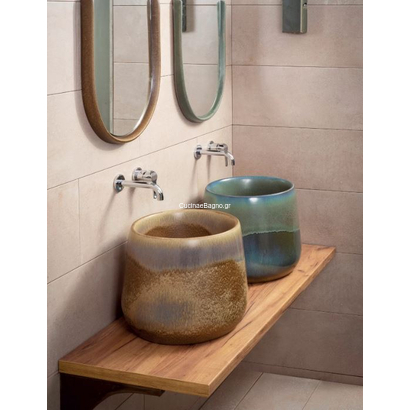 Kaspo 41 Νιπτήρας Πορσελάνης Επιτραπέζιος Φ41