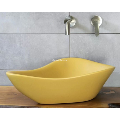 Kos 53 Νιπτήρας Πορσελάνης Επιτραπέζιος 53x37