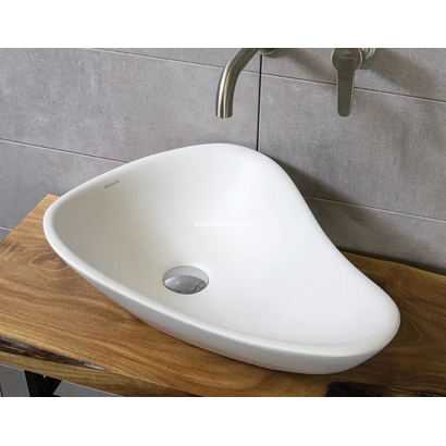 Kos 53 Νιπτήρας Πορσελάνης Επιτραπέζιος 53x37