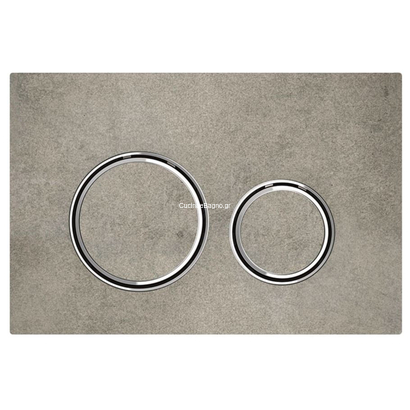 Geberit 115.884.JV.1 SIGMA 21 Πλακέτα Καζανακιού Διπλής Ροής Τσιμέντου