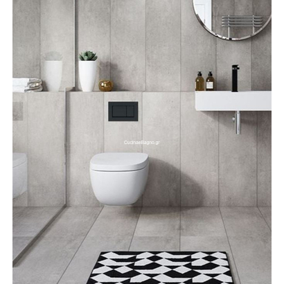 Geberit 115.883.16.1 SIGMA 30 Πλακέτα Καζανακιού Διπλής Ροής Μαύρο Ματ