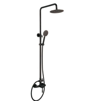 Gloria Satina-BL Στήλη Ντους Μαύρη Με Μπαταρία 38-3190