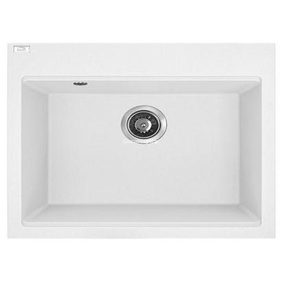 LAVEO Tau White 70x50 Νεροχύτης Γρανίτης