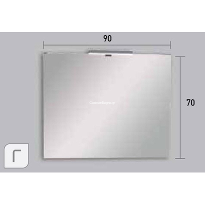 ProBagno 958Γ 90x46 Έπιπλο Μπάνιου Κρεμαστό