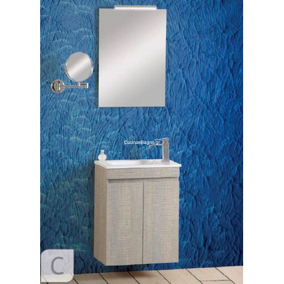 ProBagno 962Γ 55x33 Έπιπλο Μπάνιου Κρεμαστό