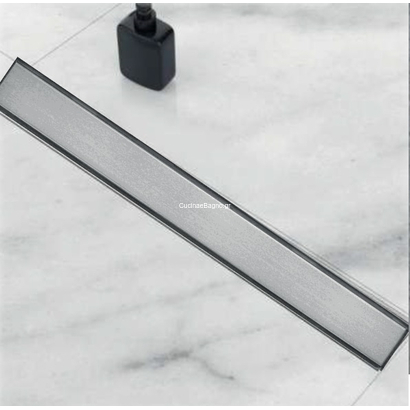 MaxiFlow Scala Brushed Nickel Ματ 60 cm Σιφωνι - Κανάλι Ντουζιέρα