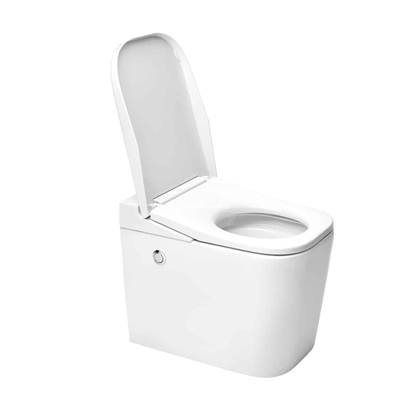 OptimFlush Λεκάνη Rimless δαπέδου Με Κάλυμμα