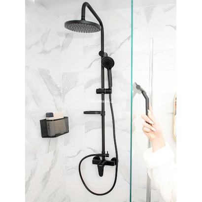 KUCHINOX Intra Μαύρη Στήλη Ντουζιέρας Με Μπαταρία PKI-70OB