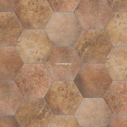 Abadia Hex 22x25 Porcellanato Δαπέδου & Τοίχου Εξάγωνο