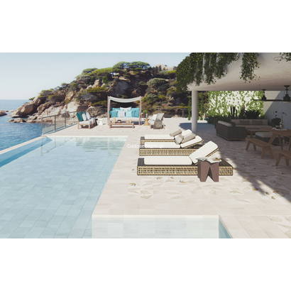 Nusa Taupe 25x25 Porcellanato Δαπέδου & Τοίχου Vintage