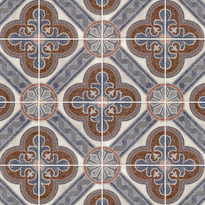 Rialto Due 25x25 Porcellanato Δαπέδου & Τοίχου Ρετρό