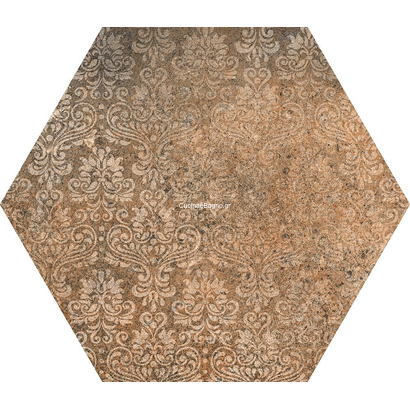 Abadia Decor Hex 22x25 Porcellanato Δαπέδου & Τοίχου Διακοσμητικό Εξάγωνο