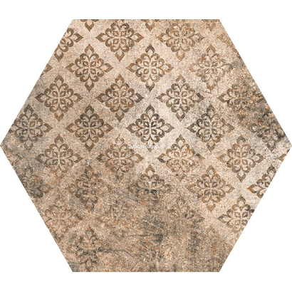 Abadia Decor Hex 22x25 Porcellanato Δαπέδου & Τοίχου Διακοσμητικό Εξάγωνο