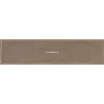 Aquarella Taupe 7,5x30 Πλακάκι Τουβλάκι Ανάγλυφο Γυαλιστερό