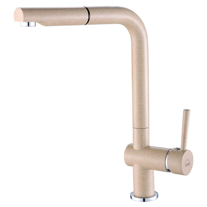 LAVEO Luna Beige Μπαταρία Κουζίνας Με Ντους BLZ 469D