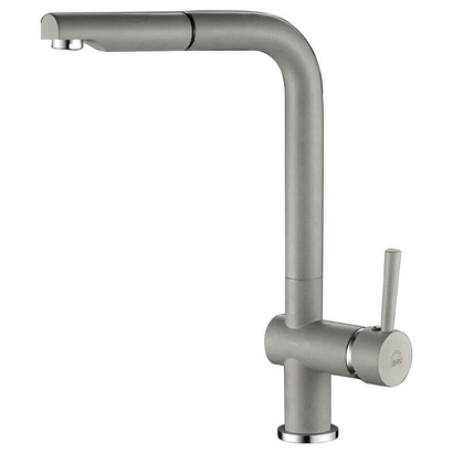 LAVEO Luna Grey Μπαταρία Κουζίνας Με Ντους BLZ 969D