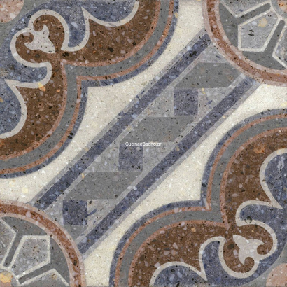 Rialto Due 25x25 Porcellanato Δαπέδου & Τοίχου Ρετρό