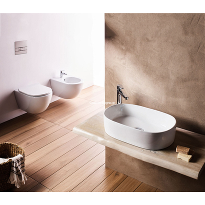 CORONA COR055W Νιπτήρας Επιτραπέζιος 55x35 TEMA