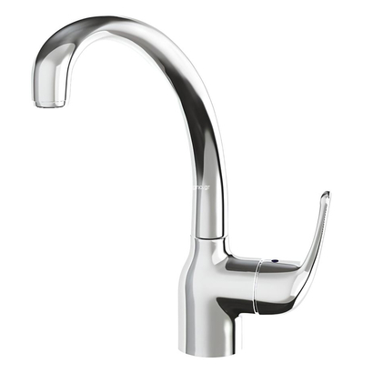 Sanitec Jolla Χρωμέ Μπαταρία Κουζίνας 00-02-00220