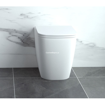 Karag Legend BTW Λεκάνη Δαπέδου Rimless 54cm CB 10100