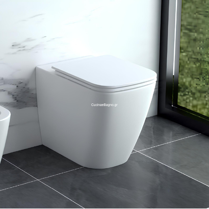 Karag Legend BTW Λεκάνη Δαπέδου Rimless 54cm CB 10100