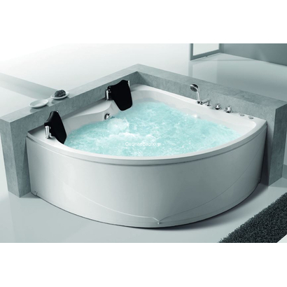 Karag LUSTICIA K-1202 Bianco Lucido 150x150 Μπανιέρα Υδρομασάζ Γωνιακή