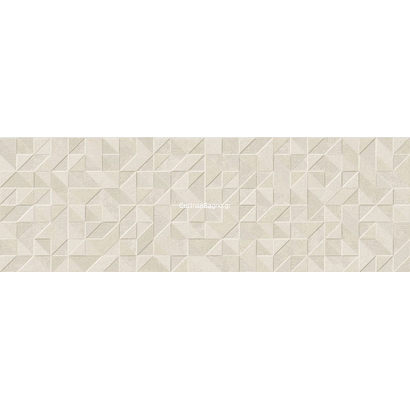 Origami Beige 25x75 Πλακάκι Τοίχου Ματ Ανάγλυφο