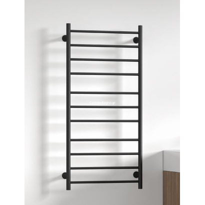 Karag Trumpet Nero 48x100 Μαύρο Θερμαντικό Σώμα Ρεύματος 220-240 V