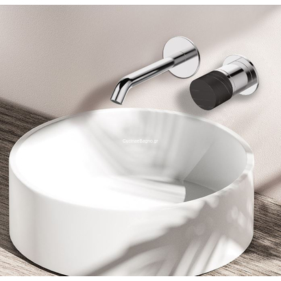 Joan Marmo Nero Μπαταρία Νιπτήρα Επιτοίχια 24686-425A-MN