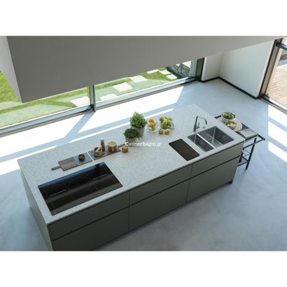 Franke Mythos MYX 160-50-16 Νεροχύτης Inox 72x44 122.0703.896/122.0703.895