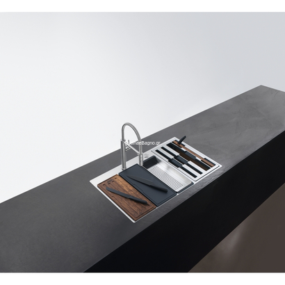 Franke Box Center BWX 220-54-27 Νεροχύτης Inox 86x51 127.0538.259