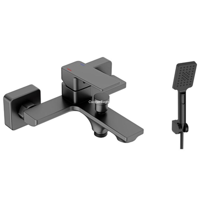 KARAG Delos Nero FW41C299-1BL Μπαταρία Λουτρού Μαύρη