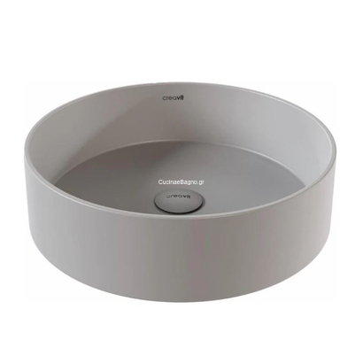 Creavit LP145 Grey Νιπτήρας Φ45 Επιτραπέζιος TEMA