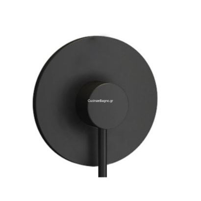 Karag Artemis Nero SO51021-N Μίκτης Ντους Εντοιχισμού 3 Δρόμων