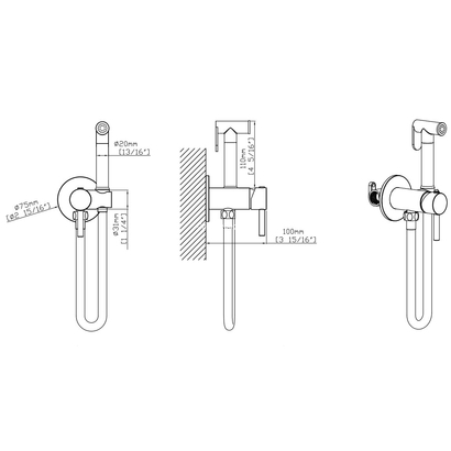 Karag Artemis Nero SO746 21311 Σετ Μπιντέ Μαύρο