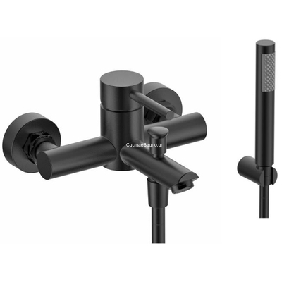 Karag Artemis Nero SO903F12-N Μπαταρία Λουτρού Μαύρη