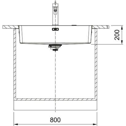 Franke Mythos MYX 210-70 Νεροχύτης Inox 71x41 127.0663.969