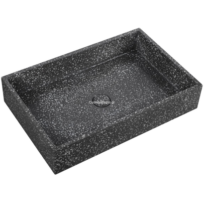 Karag Concrete Dion Volcano Νιπτήρας 60x39 Επιτραπέζιος