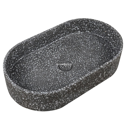 Karag Concrete Linus Volcano Νιπτήρας 60x35 Επιτραπέζιος