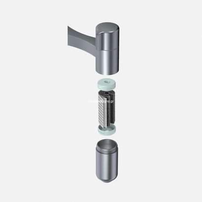 Franke Vital Capsule Filter Chrome/Gun Metal Μπαταρία Φιλτραρίσματος 120.0621.228