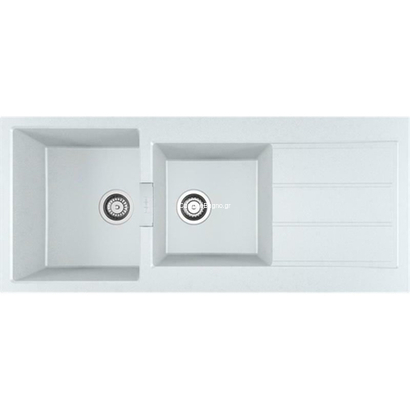 Franke Sirius 2.0 621 Polar White 116x50 Νεροχύτης 143.0644.104